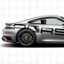 Porsche 911 GT3RS Huge Side Logo Decal Sticker  3