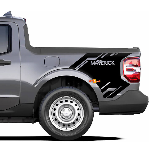Side Bed Logo Vinyl Decals Stickers 2 Graphic for Ford Maverick