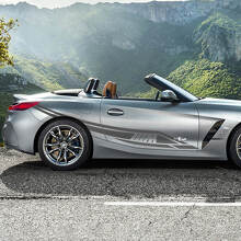 Side Door Tribal M Logo BMW Z4 Vinyl Decal Sticker 3