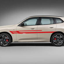 Side Doors Stripes BMW X3 G01 F25 Vinyl Decal Sticker 2