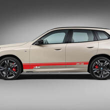 Side Doors Stripes Logo BMW X3 G01 F25 Vinyl Decal Sticker 2