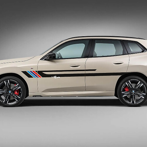 BMW X3 G01 F25 M Stripes Side Doors Decal Sticker Vinyl