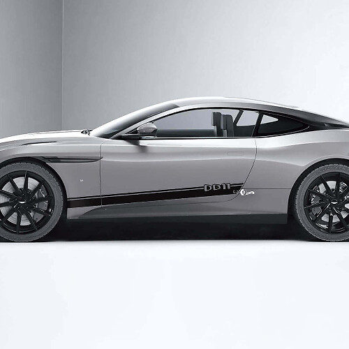 Side Doors Stripe Vinyl Decals Stickers 2 For Aston Martin DB11