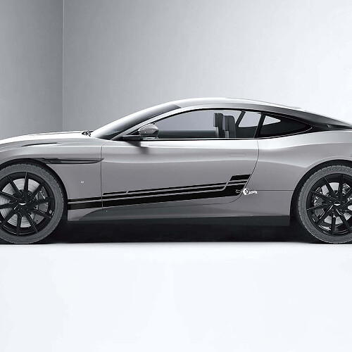 Side Doors Stripe Vinyl Decals Stickers 4 For Aston Martin DB11