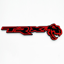 TRX 3D Badge Black vs Red Fender Badge Emblem 4