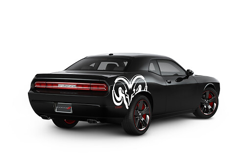 Side Dodge Ram Vinyl Sticker Decal fits to any Charger Challenger Magnum Avenger