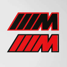 M Style 3D Fender Badge Emblem for BMW Models _3