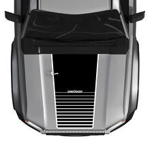 2024 Toyota Land Cruiser Prado Hood Strobe Decals Vinyl Graphic Sticker 2 Colors 2