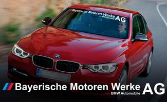 Full name BMW AG Bayerische Motoren Werke AG M3 M5 E34 E36 E39 E46 E60 E70 E90 Windshield Decal sticker logo