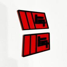 TEQ 3D Badge – Custom Fender Badges Emblem for Toyota 4