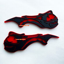 Scatpack Bee 3D Fender Badge Emblem for Dodge Charger & Challenger_2
