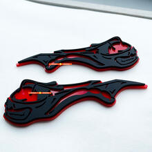 Scatpack Bee 3D Fender Badge Emblem for Dodge Charger & Challenger_3