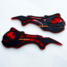 Scatpack Bee 3D Fender Badge Emblem for Dodge Charger & Challenger_6