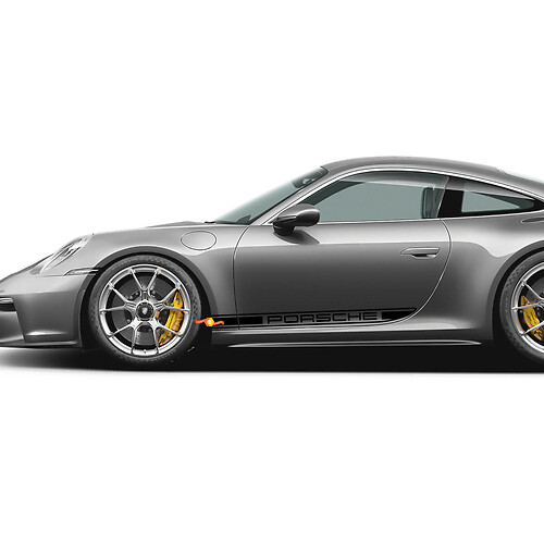 Porsche 911 GT3 Side Logo Decal Sticker - Custom Vinyl Graphics
