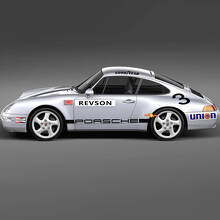 1974 Porsche 911 Racing Sticker Decal Set - Classic Vinyl Graphics for Restoration and Customization 2 2