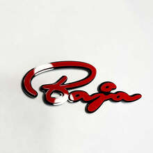 Baja Script 3D Fender Badge Emblem for Musclecar truck_4