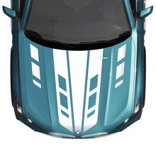 BMW X5 G05 Hood Accent Custom Stripe Decal Stickers 2 3
