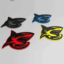 Shark Hellshark 3D Badge Fender Badges Emblem 2 2