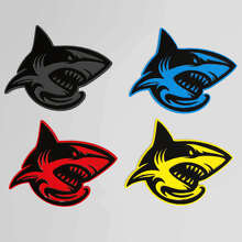 Shark Hellshark 3D Badge Fender Badges Emblem 2 3
