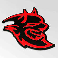 Dodge Demon 3D Badge Fender Badges Emblem 3 2