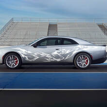 Side Tribal Vinyl Decal Stickers for Dodge Charger Electric 2
