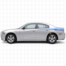 Custom Stripes Claw Style Side Vinyl Decal Sticker for Dodge Charger 2011-2014_2