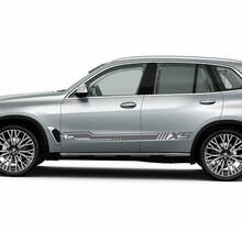Dynamic Racing Side Stripe Decal Sticker Kit for BMW X5 G05 - Custom Vinyl Graphics 3