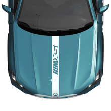 BMW X5 G05 Hood M Custom Stripe Sticker Decal - Vinyl M Performance 2