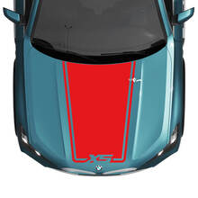 BMW X5 G05 Hood Wrap Accent Central Decal - Vinyl Graphics Stickers 3