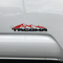 Toyota Tacoma Mountains Decal Sticker Over Badge Tacoma 2 2