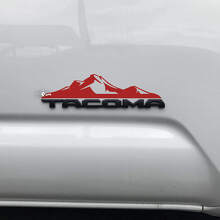 Mountains Over Badge Decal Sticker 3 For Toyota Tacoma  2