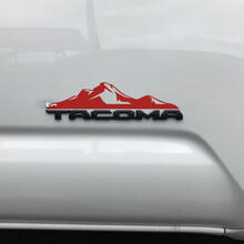 Toyota Tacoma Mountains Decal Sticker Over Badge Tacoma 3 2