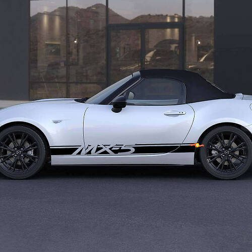 MX-5 Stripe Door Side Vinyl Decal Sticker For Mazda MX-5 Miata