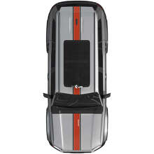  Hood Roof Stripes Rally Vinyl Decals Sticker Graphic Kit 2 For Toyota Land Cruiser Prado 3