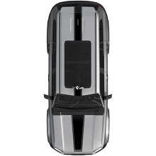  Hood Roof Stripes Rally Vinyl Decals Sticker Graphic Kit For Toyota Land Cruiser Prado 3