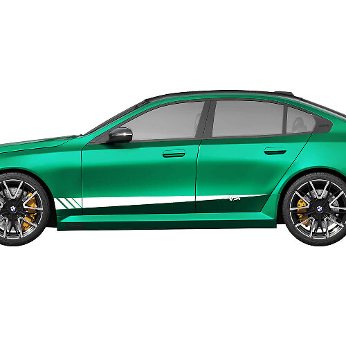 Accent Stripes Side Vinyl Decal Sticker for BMW 5 Series G60/G61 2023-present