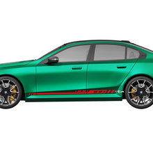 Side Stripes Racing Decal Kit for BMW 5 Series G60 M5 G90 - SupDec Graphix Vinyl Stickers 2