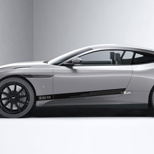 Side Aston Martin DB11 Honeycomb Side Doors Vinyl Decals Stickers 2