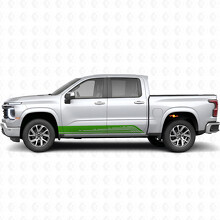 Parallel Contour Door & Rocker Panel Vinyl Stripes for Chevrolet Silverado 1500 Next Generation 2027_6