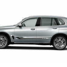 Side Accents M colors Stripes for BMW G05 X5 Side Doors Vinyl Decal Sticker 2