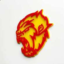 Angry Yeti Sasquatch Bigfoot 3D Fender Badges Emblem 2 2