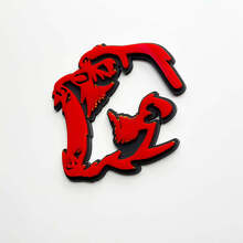 Gorilla Angry 3D Badge Fender Badges Emblem 3 2