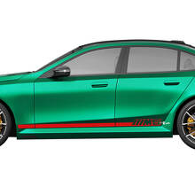 Side M5 Stripes Racing Decal Kit for BMW 5 Series G60 M5 G90 - SupDec Graphix Vinyl Stickers 2