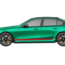 Side BMW Racing Decal Kit for BMW 5 Series G60 M5 G90 - SupDec Graphix Vinyl Stickers 2