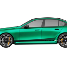 Side BMW Racing Decal Kit for BMW 5 Series G60 M5 G90 - SupDec Graphix Vinyl Stickers 3