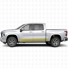 Topographic Band Door & Rocker Panel Vinyl Stripes for Chevrolet Silverado 1500 Next Generation 2027_3