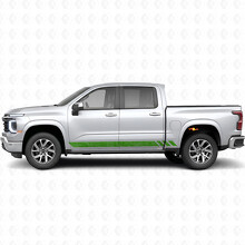 Topographic Band Door & Rocker Panel Vinyl Stripes for Chevrolet Silverado 1500 Next Generation 2027_6
