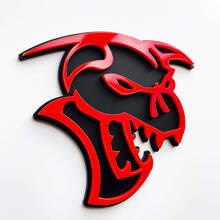 Demon 3D Badge Fender Badges Emblem 2