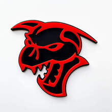 Demon 3D Badge Fender Badges Emblem 5