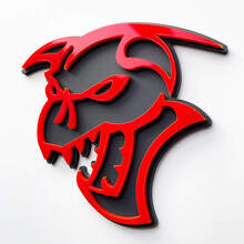 Demon 3D Badge Fender Badges Emblem 2 2